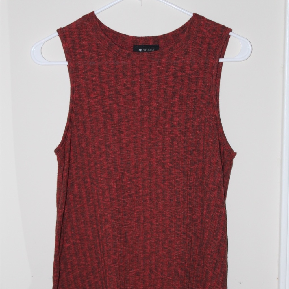 🔴🔴Very cute rusty red fancy top from AB Studio